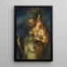 L'Adieu de Wotan - Ferdinand Leeke — gerahmtes Bild an der Wand