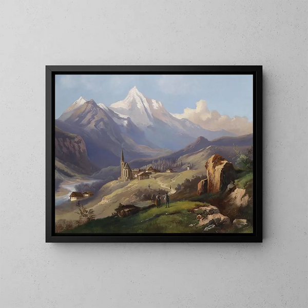 Sang sacré - Ferdinand Lepié — gerahmtes Bild an der Wand