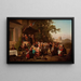 La Réception - Ferdinand Marohn — gerahmtes Bild an der Wand