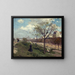 Die Befestigungen des Boulevards Gouvion-Saint-Cyr - Ferdinand Marks — gerahmtes Bild an der Wand