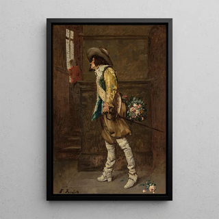 Ferdinand Roybet - A Hopeful Suitor.webp