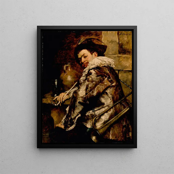 La garde noble - Ferdinand Roybet — gerahmtes Bild an der Wand