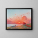 Sonnenuntergang bei Croisic - Ferdinand du Puigaudeau — gerahmtes Bild an der Wand