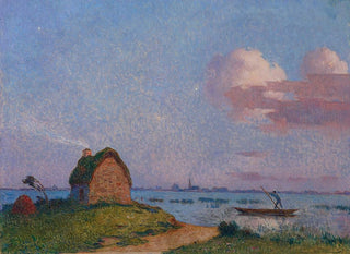 Ferdinand du Puigaudeau - Crpuscule en Brire.webp