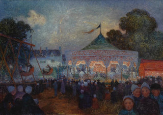 Ferdinand du Puigaudeau - Le Mange de nuit et fte foraine.webp