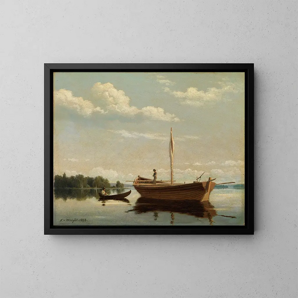 in den Inseln bei Kuopio - Ferdinand von Wright — gerahmtes Bild an der Wand