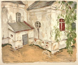 Kirche in Litauen - Ferdynand Ruszczyc — Ansicht des Kunstwerks
