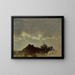 Cottage - Ferdynand Ruszczyc — gerahmtes Bild an der Wand