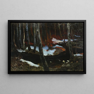Ferdynand Ruszczyc - Forest rivulet.webp