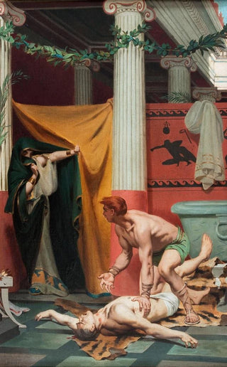 Fernand Pelez - Death Of The Emperor Commodus.webp