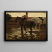 Pferde - Fernando Fader — gerahmtes Bild an der Wand