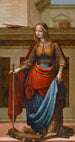 Sainte Catherine - Fernando Yáñez de la Almedina — Ansicht des Kunstwerks