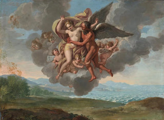 Filippo Lauri - The Abduction Of Oreithyia Daughter Of King erechtheus.webp
