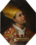 Saint Janvier, der seine Blutflaschen hält - Filippo Vitale — Ansicht des Kunstwerks