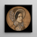 Mädchen Marie mit einem Rüschenhut - Franz von Stuck — Wandpräsentation des Kunstwerks