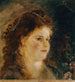 Mädchen mit Perlenkette in den Haaren - Anton Romako — Ansicht des Kunstwerks