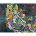 Reproduktion des Gemäldes Stadtende oder Porträtskizzen von Heinrich Benesch - Egon Schiele
