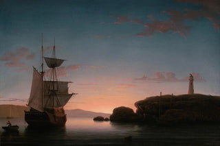 Fitz Henry Lane - Lighthouse at CamdenMaine.webp
