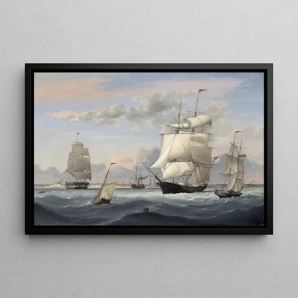 Fitz Henry Lane - New York Harbor.webp