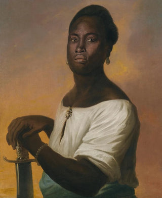 Flemish School - An African With A Sword.webp