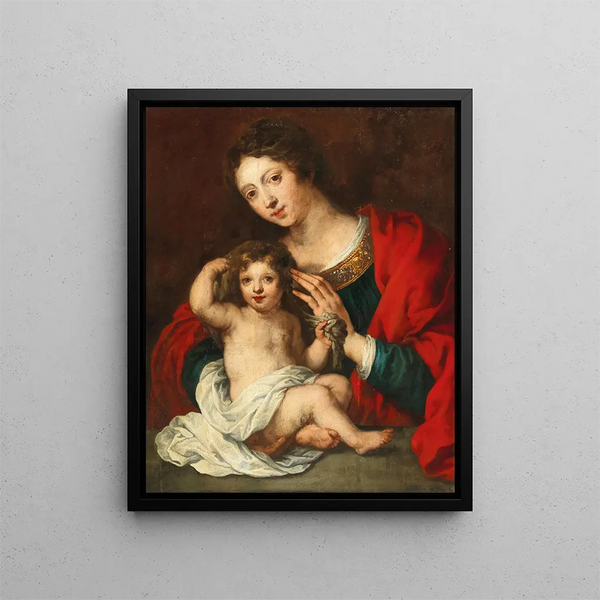 Flemish School - Madonna and Child.webp