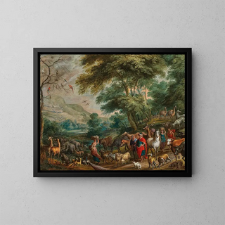 Flemish School - The Entry of the Animals Into Noahs Ark.webp