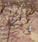 Blumen in Giverny - Theodore Robinson — Ansicht des Kunstwerks