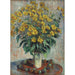 Reproduktion des Gemäldes Topinamburblumen - Claude Monet