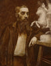 Portrait des Bildhauers Armand Le Véel - Félix Bracquemond — Ansicht des Kunstwerks