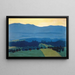 Landschaft in den Bergen des Jura bei Romanel - Félix Vallotton — gerahmtes Bild an der Wand