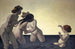 Drei Frauen und ein kleines Mädchen spielend im Wasser - Félix Vallotton — Ansicht des Kunstwerks