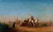 Karawane auf dem Weg nach Mekka - Félix Ziem — Ansicht des Kunstwerks