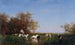 Wildpferde in der Camargue - Félix Ziem — Ansicht des Kunstwerks