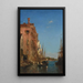 Gondole Venedig - Félix Ziem — gerahmtes Bild an der Wand