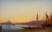 Gondeln im Großen Bassin in Venedig - Félix Ziem — Ansicht des Kunstwerks