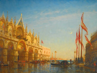 Flix Ziem - Inondations Sur La Place Saint Marc Venise.webp