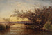La Camargue Sonnenuntergang - Félix Ziem — Ansicht des Kunstwerks