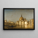 San Simeone Piccolo au-delà du Grand Canal, Venise - Félix Ziem — gerahmtes Bild an der Wand