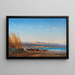 auf den Ufern des Bosporus - Félix Ziem — gerahmtes Bild an der Wand