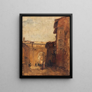 Flix Ziem - Une Rue Florence.webp