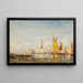 Venedig - Félix Ziem — gerahmtes Bild an der Wand