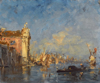 Venedig, Kirche der Gesuati - Félix Ziem — Ansicht des Kunstwerks