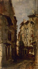 Alte Häuser - Félix Ziem — Ansicht des Kunstwerks