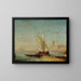 Ansicht von Venedig mit dem Dogenpalast - Félix Ziem — gerahmtes Bild an der Wand
