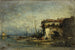 Vue d'Italie la vieille porte - Félix Ziem — Ansicht des Kunstwerks