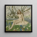 Flora-Gemälde - J Franklin Kershaw — gerahmtes Bild an der Wand