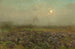 Feld mit Kohl im Mondschein - Florent Crabeels — Ansicht des Kunstwerks