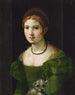 Portrait einer jungen Frau - Florentin XVI. Jahrhundert — Ansicht des Kunstwerks