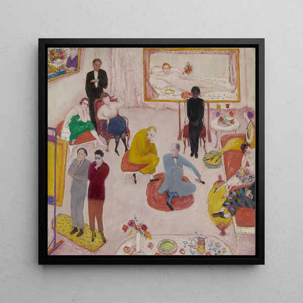 Gemälde Abend im Studio - Florine Stettheimer | Kunstdruck