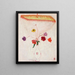 Tulpen unter einem Vordach - Florine Stettheimer — gerahmtes Bild an der Wand
